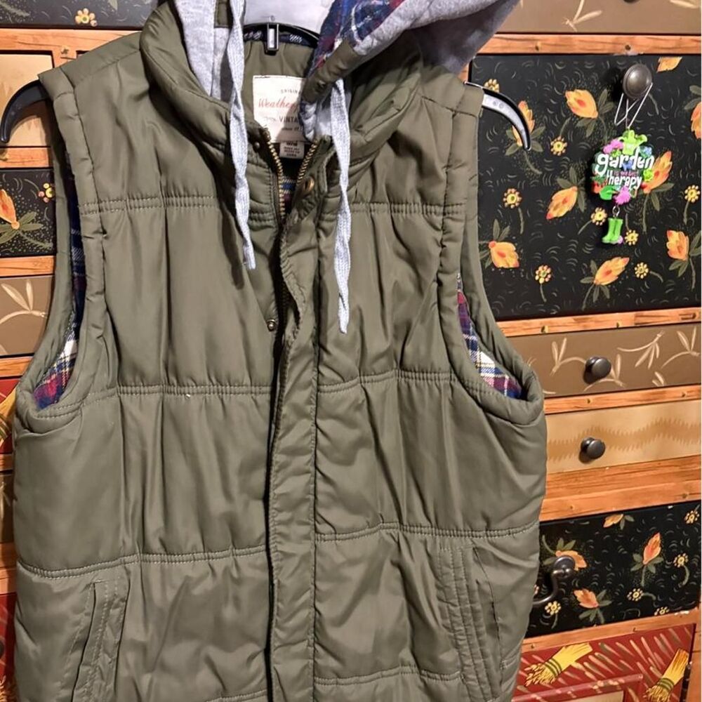 Weatherproof Women's Khaki and Green Gilet